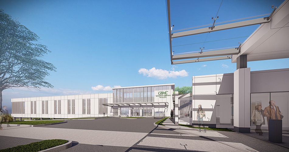 Rear of Sandra R Berman architectural render